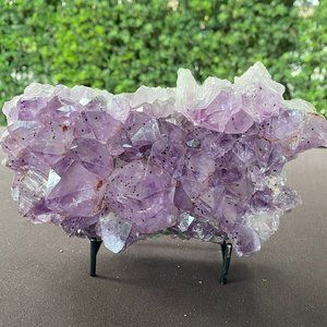 Uruguayan Deep Purple Amethyst Cluster, Amethyst Cathedral, Amethyst Druze, Crys